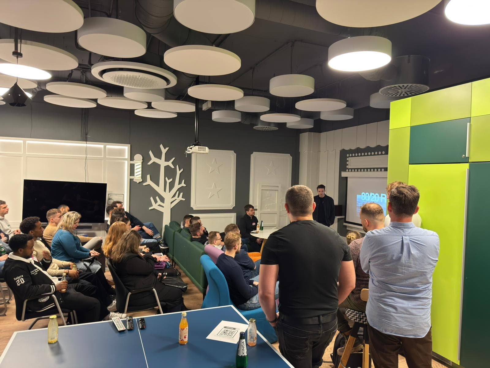Q&A during a Startup Valley marketing workshop in Poznań